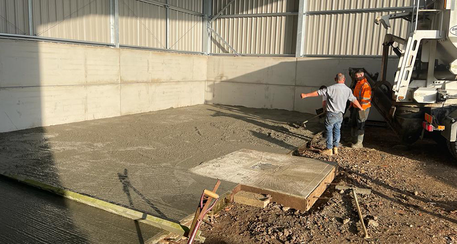 concrete pumping service